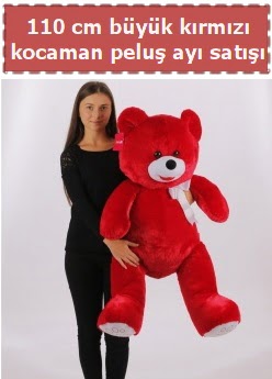 110 cm byk krmz kocaman pelu ay  Glba Ankara iek gnderme